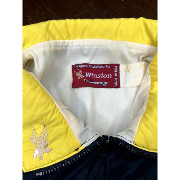 VTG 1990s NASCAR Winston Racing Lightwear Windbreaker Jacket - Picture 3 of 15